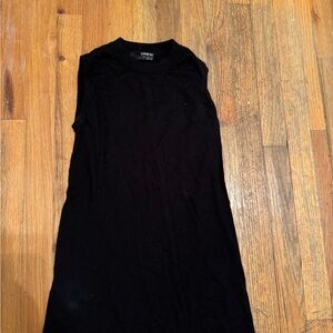 Chic Black Sleeveless Tank Top